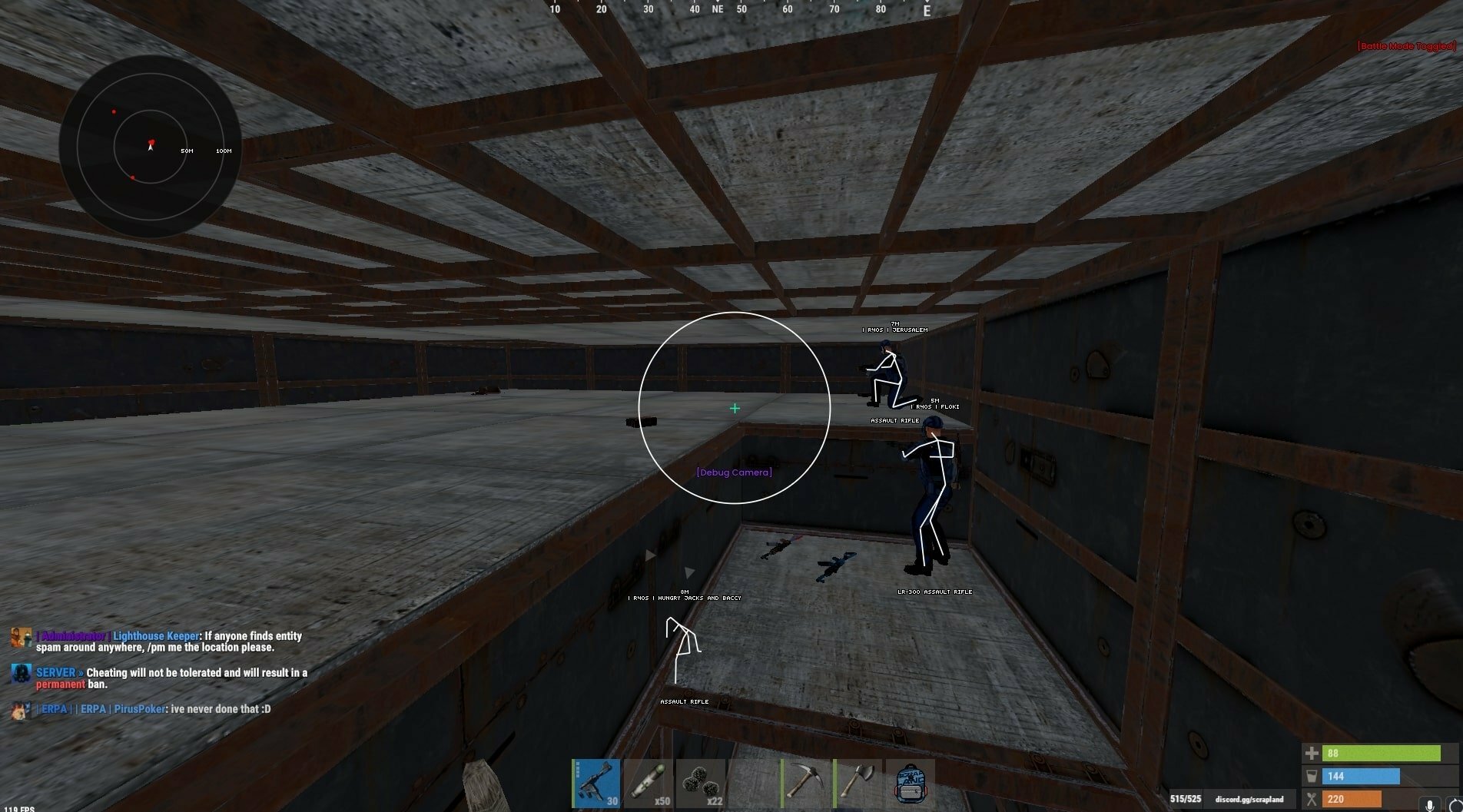 Disconnect Rust