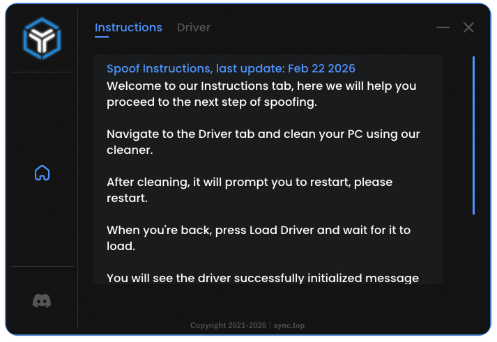 Sync HWID Spoofer